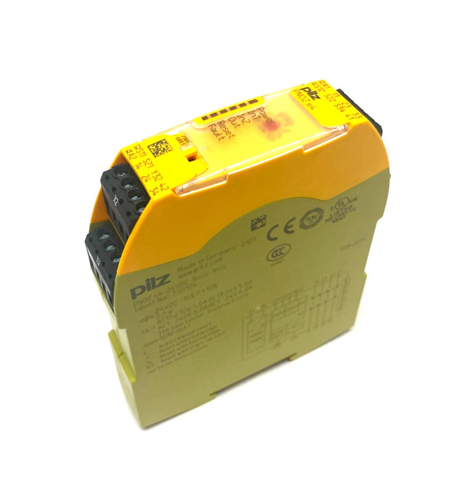 Pilz PNOZ s4 24VDC 3n/o 1n/c Standalone Sigma Safety Relay 1/2-Channel 750104
