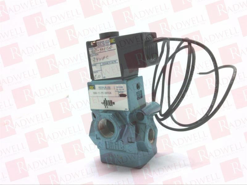 MAC VALVES INC 55B-11-PE-501CA / 55B11PE501CA (USED)