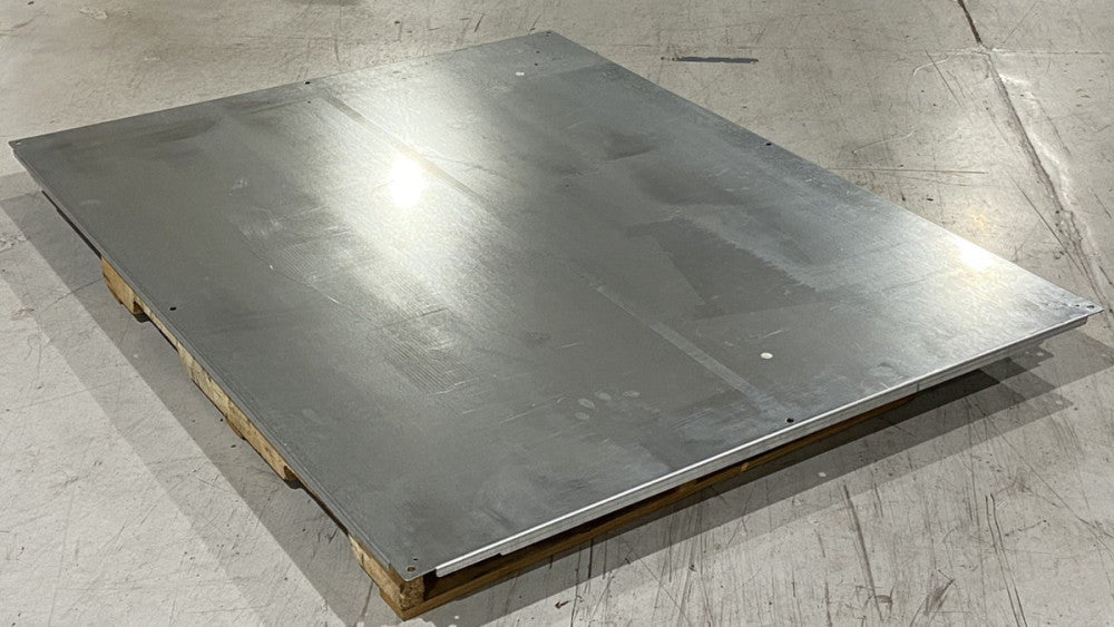 Saginaw Controls SCE-60P76GALV Subpanel 60" H x 76" W Galvanized Steel