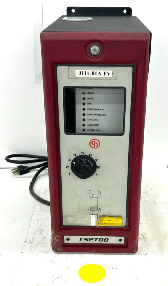 CHICAGO PNEUMATIC TORQUE CONTROLLER CS2700AP1V112  120V 1 PH 60HZ 15A