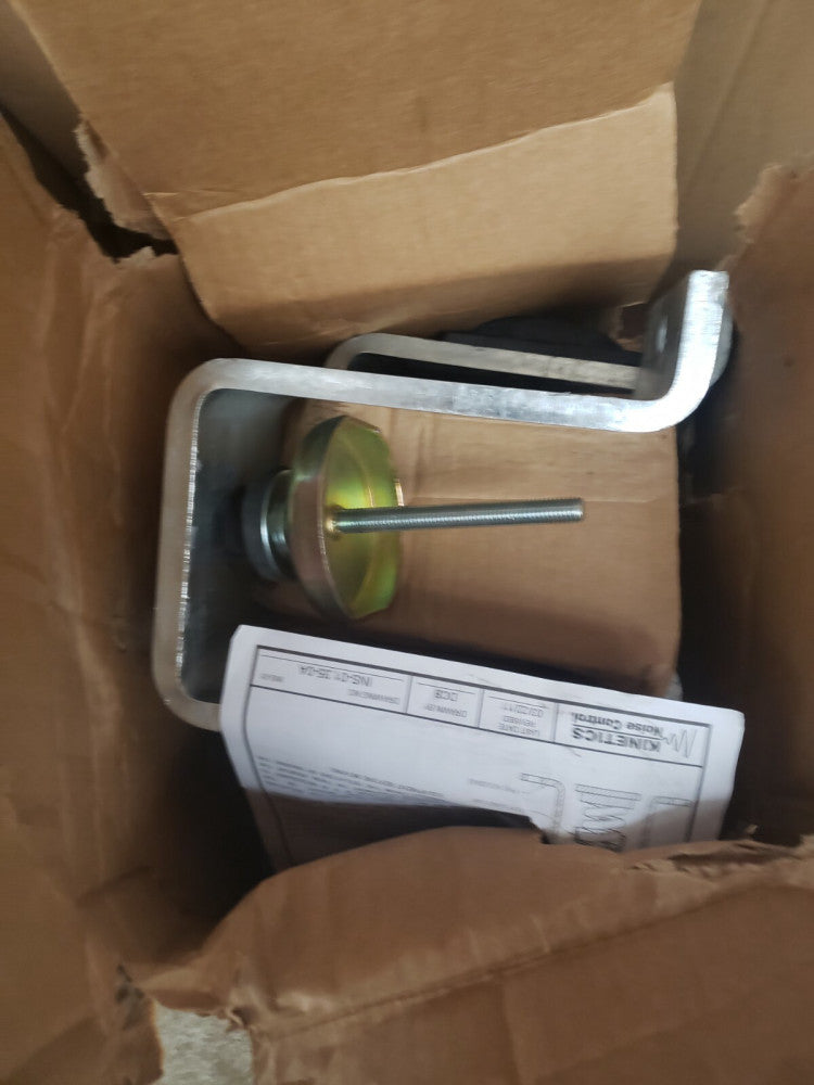 (2 PER CASE/PER LOT) KINETICS FHS-2-375 SIESMIC CONTROL SPRING ISOLATOR HSG ASSY