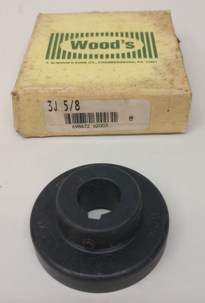 TB Woods 3J-5/8 Coupling Sleeve 5/8" Bore 3J58 3J X 5/8