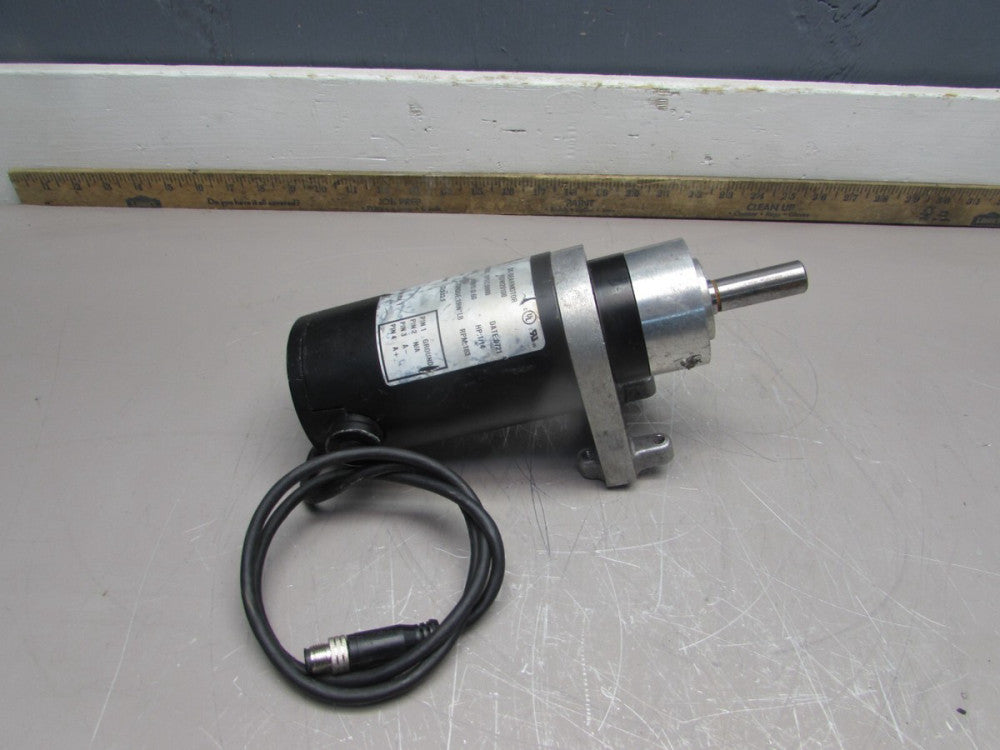 ROACH PGP2062B, 1/14hp DC MOTOR ,130VDC/.60A/ 183rpm ,8.63:1 RATIO, MAKE OFFER!