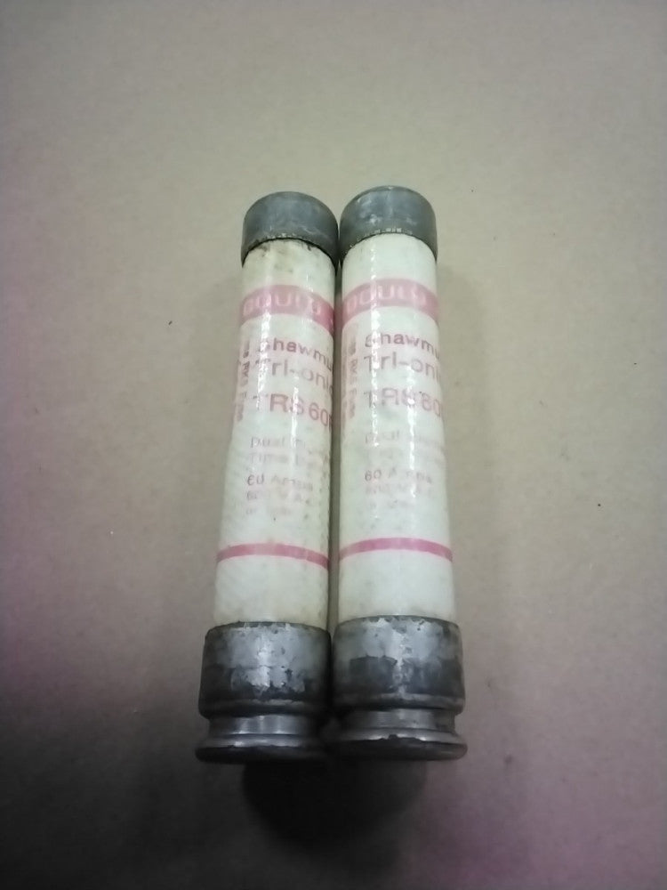 GOULD SHAWMUT TRS60R TRI-ONIC Fuse-Lot Of 2