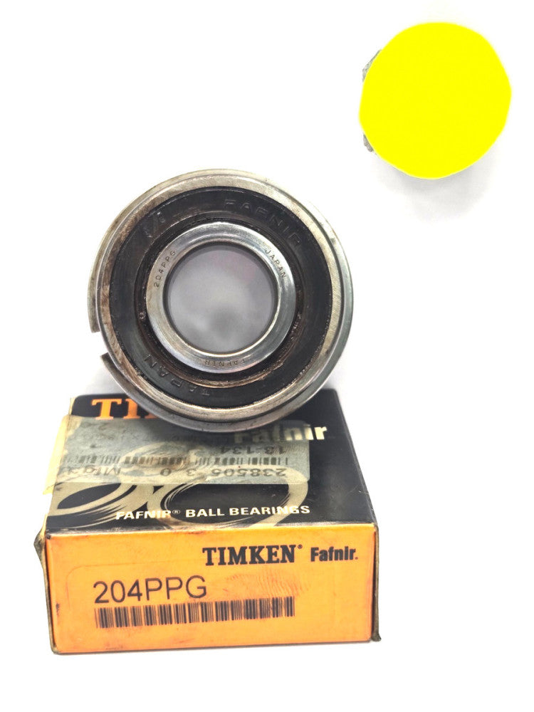 TIMKEN *204PPG* RADIAL/DEEP GROOVE BALL BEARING