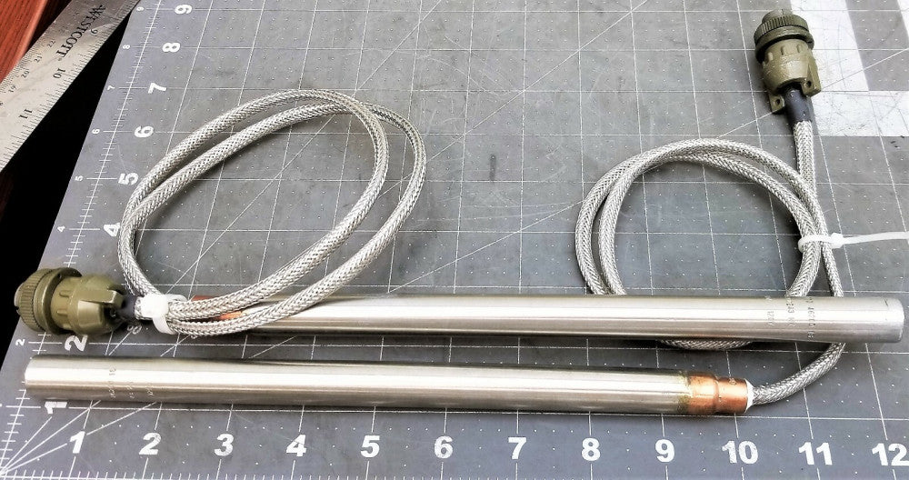 Lot Of (2) Fast Heat Cartridge Heater 120V, 450W 5/8” x 9” 16” Cable NEW [A9B4]