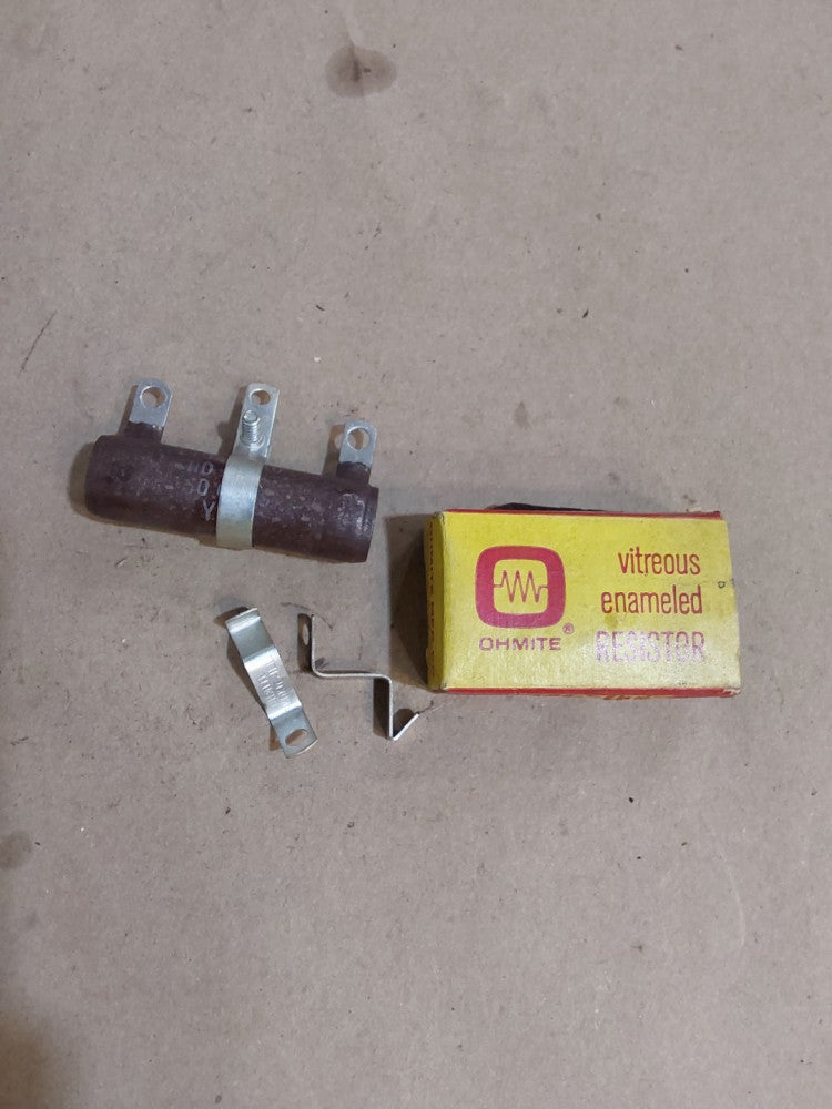 Ohmite 210-25K-40 Dividohm Vitreous Enamel Resistor 50 Ohms