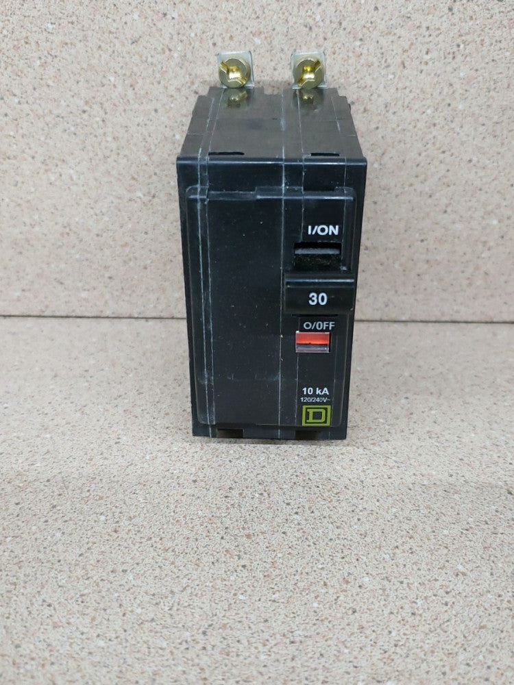 1) New Square D QOB230  30 Amp   2 Pole  Circuit Breaker W#
