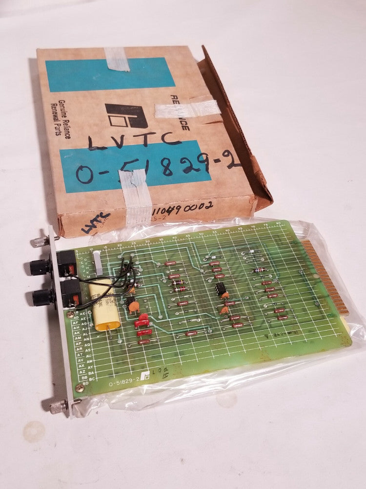 Reliance Electric 0-51829-2 LVTC 0518292 linear voltage timing card