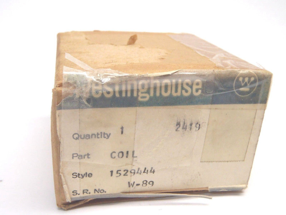Westinghouse 1529444 Coil Relay Control 125V