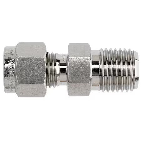 Brennan Industries N2404-01-02-Ss Male Connector,Gas,N2404