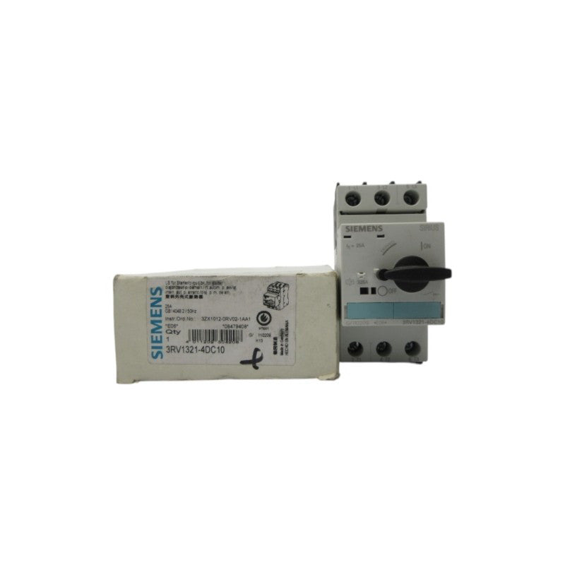 SIEMENS 3RV1321-4DC10 25A NSMP
