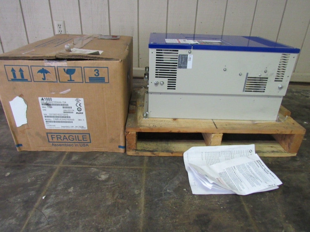 YASKAWA / ZENAR ZI4 CIMR-AU4A0165AAA ADJ. FREQ. DRIVE 480V 150A NEW IN BOX!!M/O