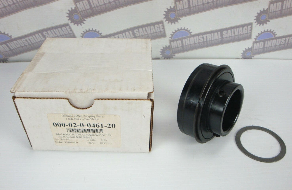 New FULLER Bearing SGL-ROW Radial w/Collar 1.9375 Bore & Shims 000-02-0-0461-20