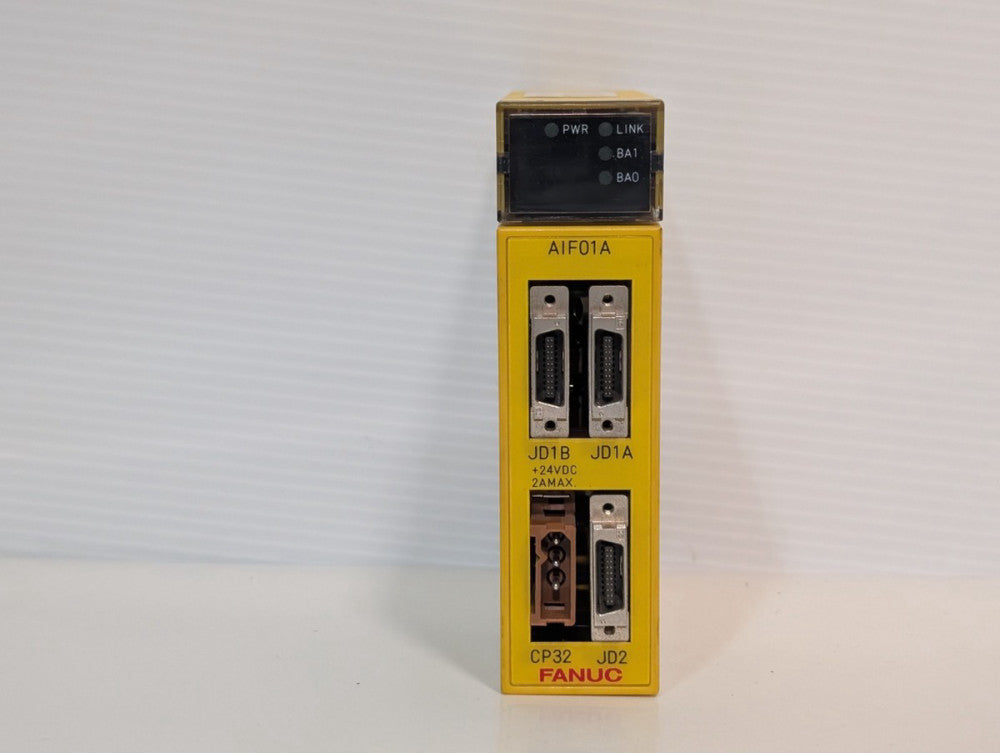 Fanuc AIF01A Type: A03B-0807-C011 I/O Interface Module, 24vdc / 2a Max