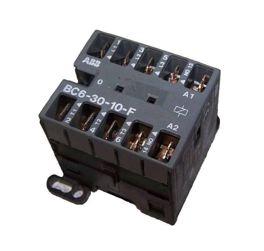 ABB Mini Contactor 600 VAC 3 Phase 1 HP 3 Pole  BC6-30-10-F