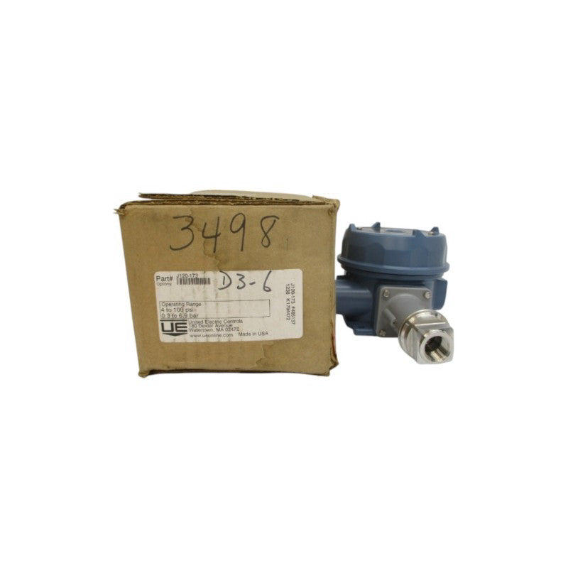 UNITED ELECTRIC CONTROLS J120-173 480VAC 15A 4-100PSI NSMP