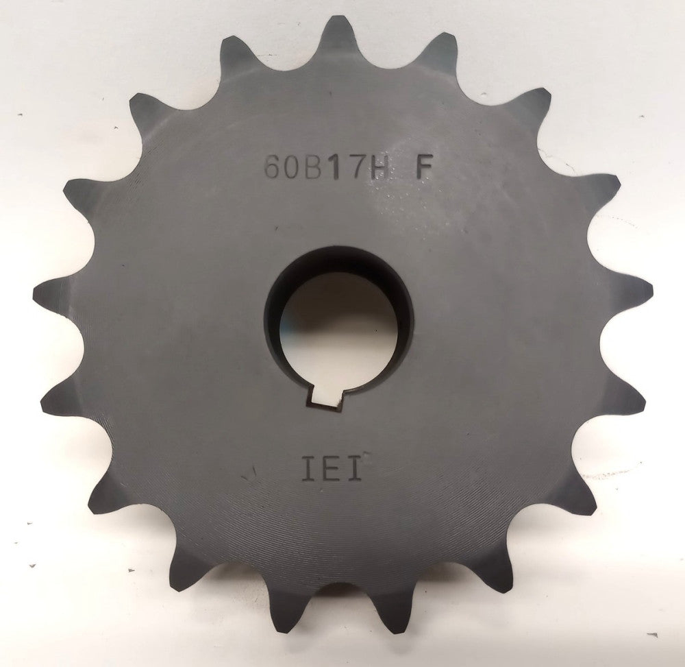 IEI 60B17H F 1 Hardened 17T 1" Keyed Bore Sprocket 4-3/8" OD 60B17HF1