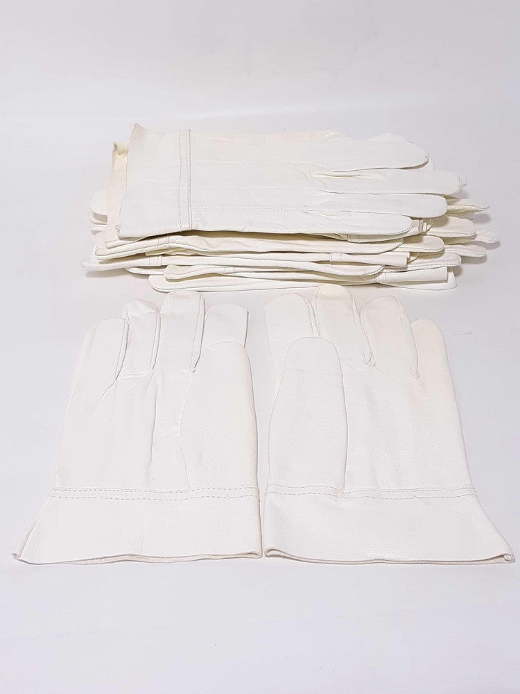 MCR Safety LARGE GLOVES Cowhide Leather Glove Lot of 7