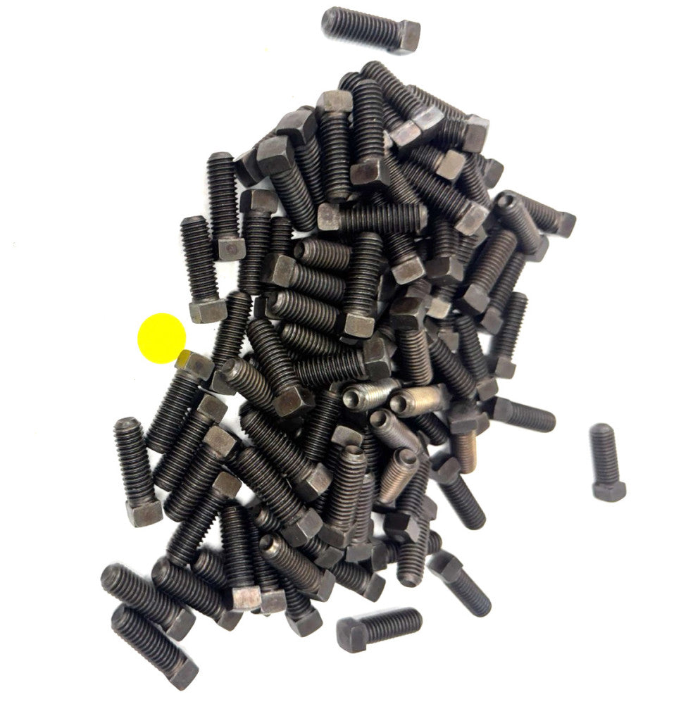 SQUARE HEAD CAP BOLT THREAD DIAMETER: 0.429" LENGTH: 1.536" LOT OF 100