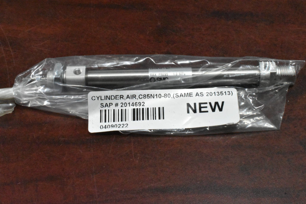 SMC C85N10-80 Round Body Air Cylinder New