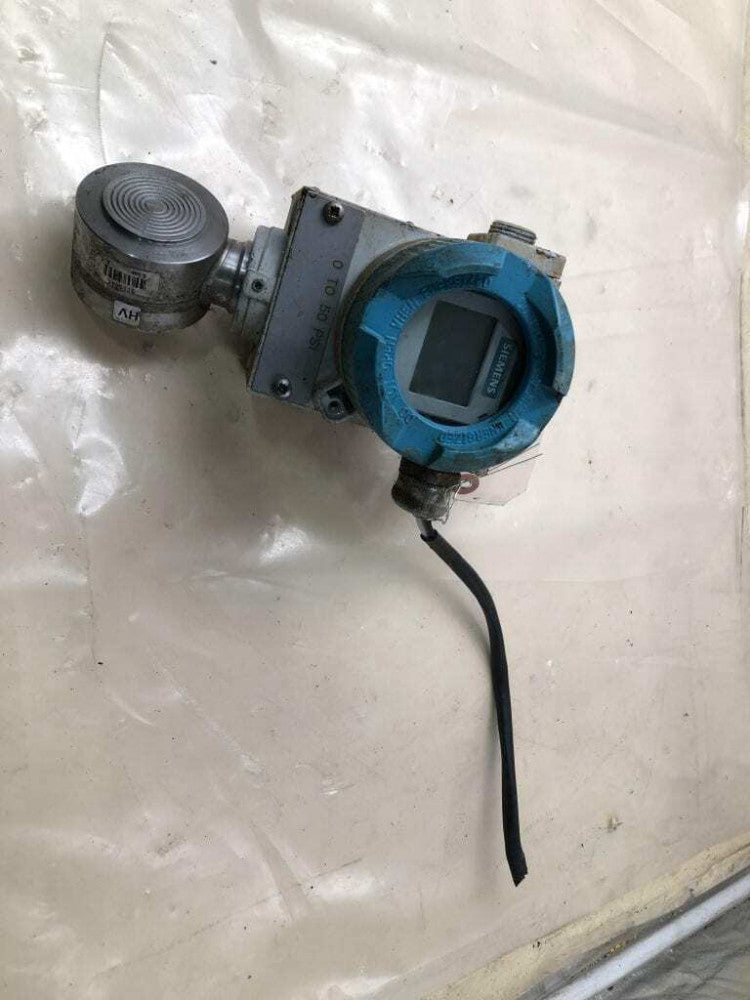 Siemens Sitrans P 7MF4433-1GY22-1NC6-Z Differential Pressure Sensor 0.73-72.5PSI