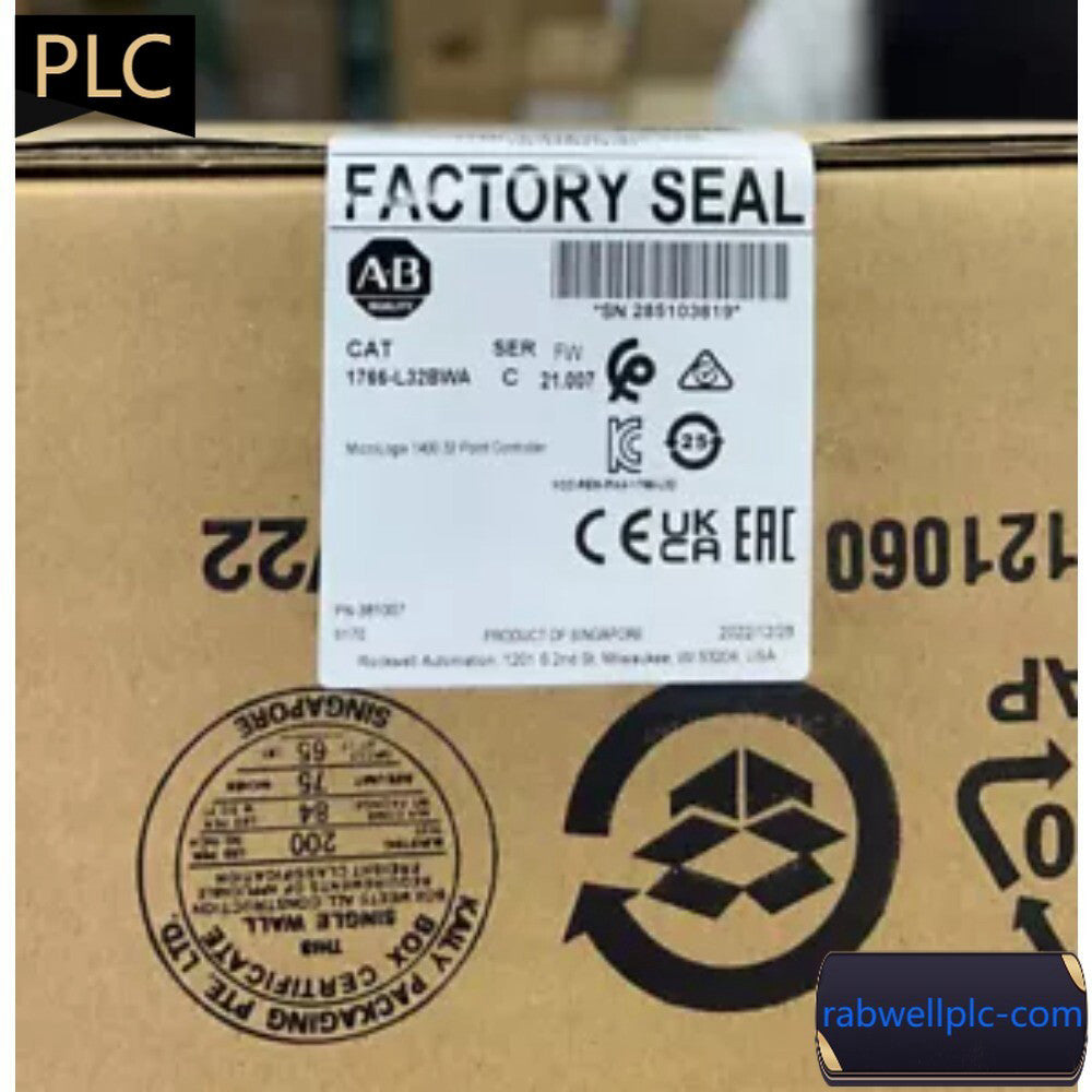 New AB 1766-L32BWA MicroLogix 1400 32 Point Controller New  Sealed US Free Tax