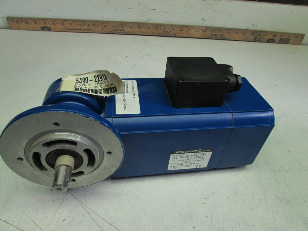GROSCHOPP IGK 90-60B GEARMOTOR with E5 GEAR REDUCER NEW SURPLUS NOT IN BOX !!