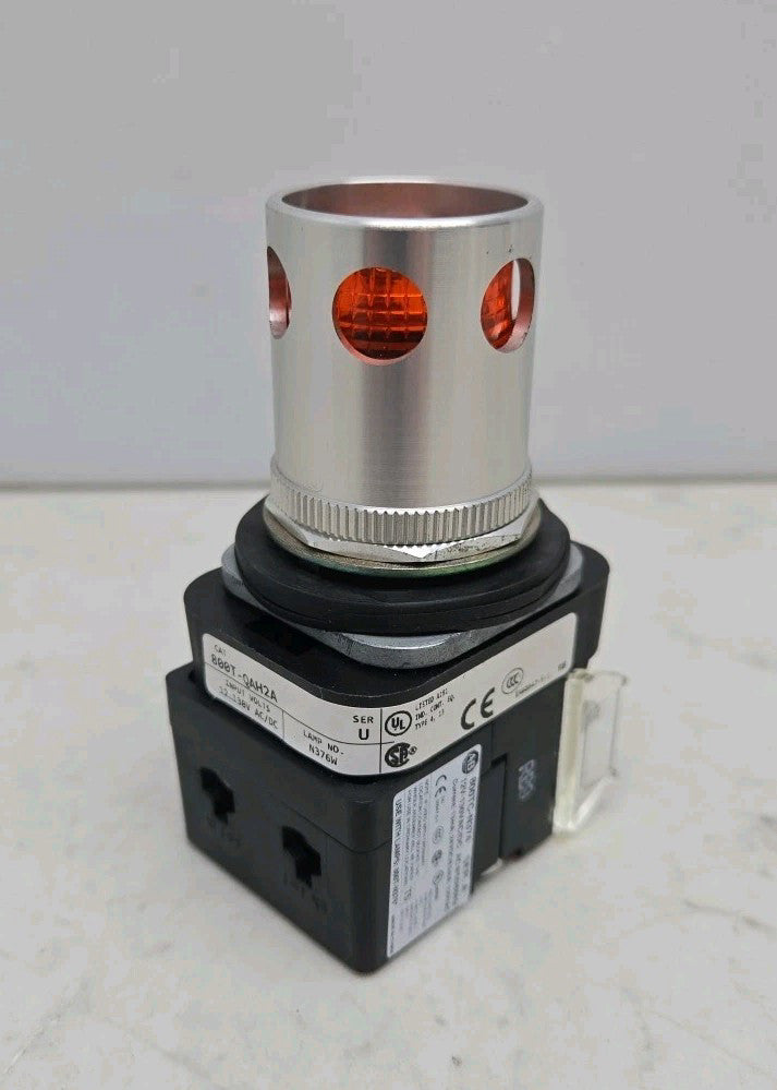 Allen Bradley 800T-QAH2A Momentary Amber True Operator Push Button 800T-N374 