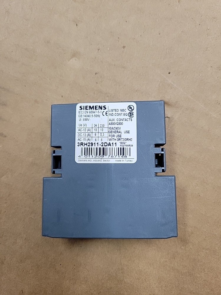 NEW SIEMENS 3RH2911-2DA11 / 3RH29112DA11