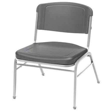 Iceberg 64127 Stacking Chair, Rough And Ready Series, High Density Polyethylene