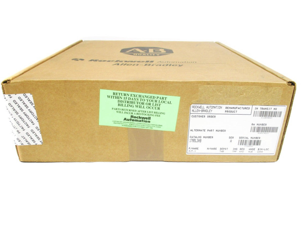 ALLEN BRADLEY 1785-L30B SER. A F/W P.1 REMAN
