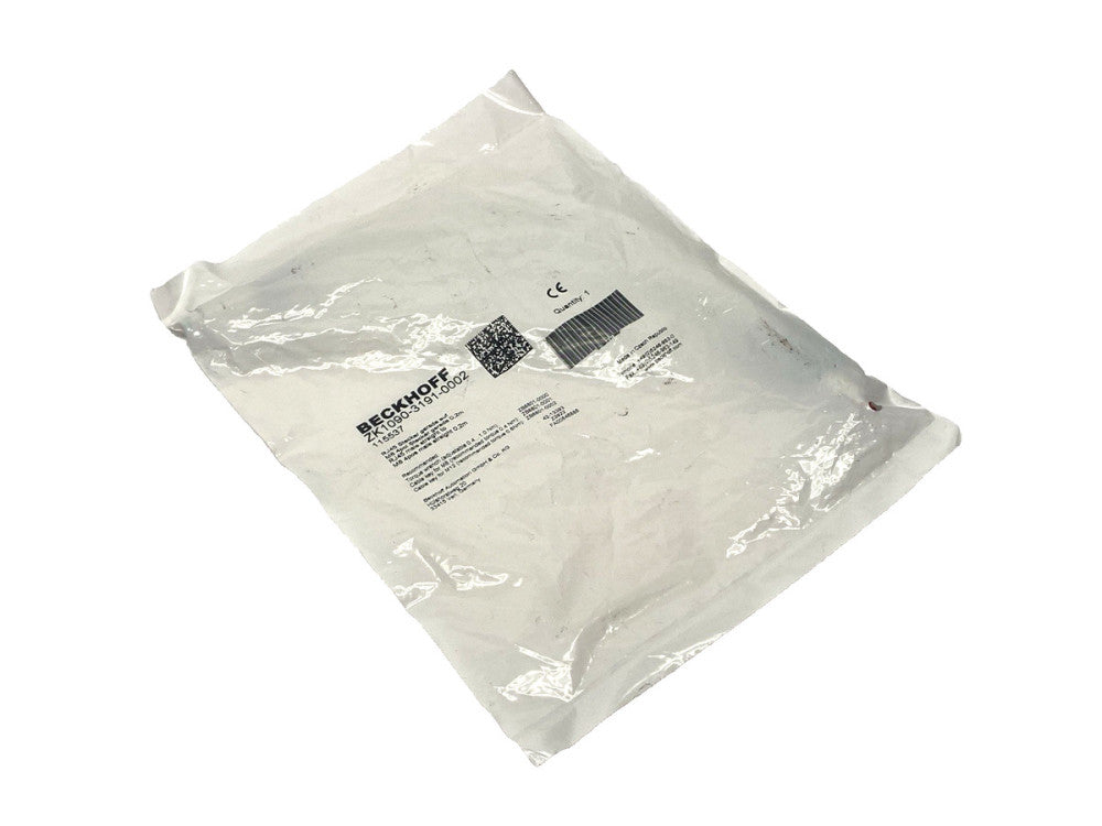 Beckhoff ZK1090-3191-0002 Ethernet Cable M8 Male to RJ45 Male 0.2m