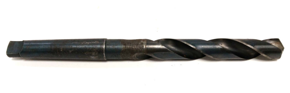 11/16" TWIST DRILL BIT W/TAPER SHANK MT2 HS 2 FLUTES OAL 8-3/4" LOC 4"