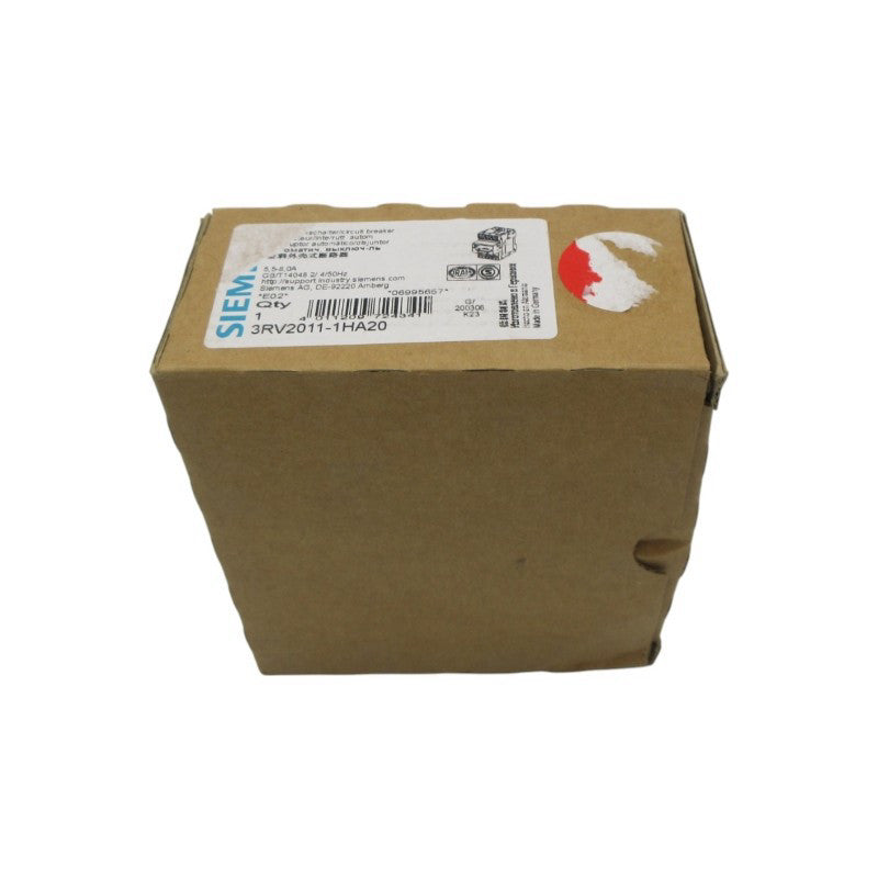 SIEMENS 3RV2011-1HA20 5.5-8.0A NSMP