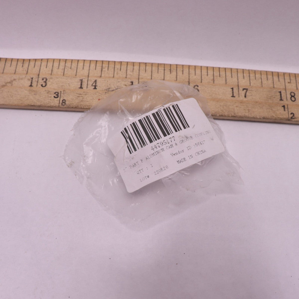 WorkSmart Cam & Groove Male Adapter Part F Aluminum 2" 44795177