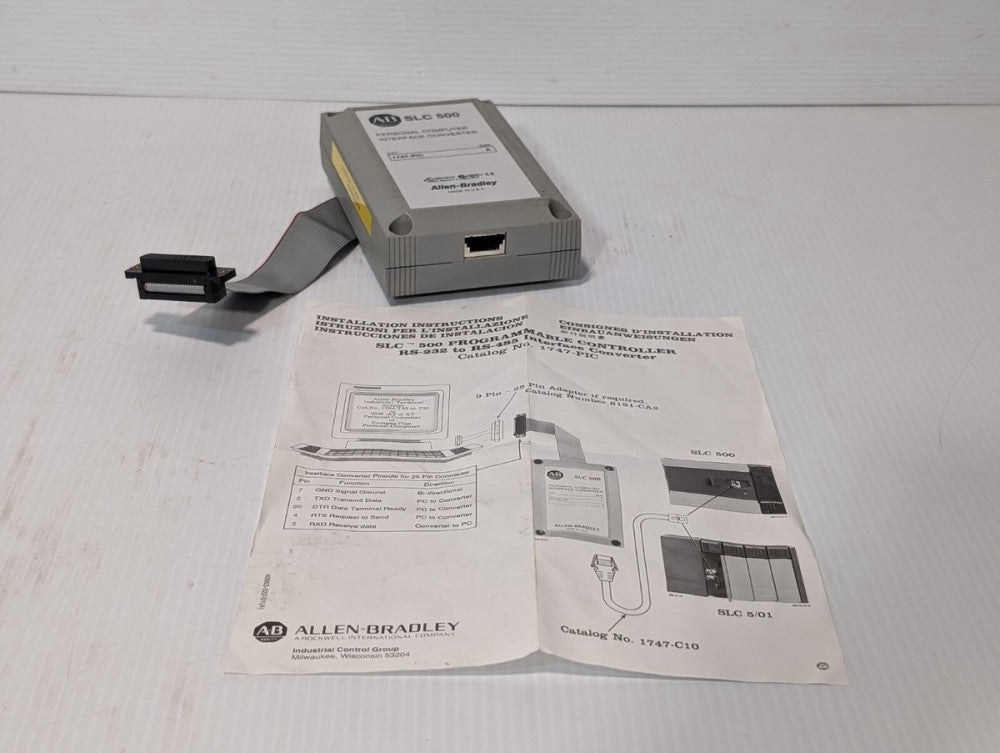 Allen-Bradley 1747-PIC SLC500 Series-A PC Interface Converter