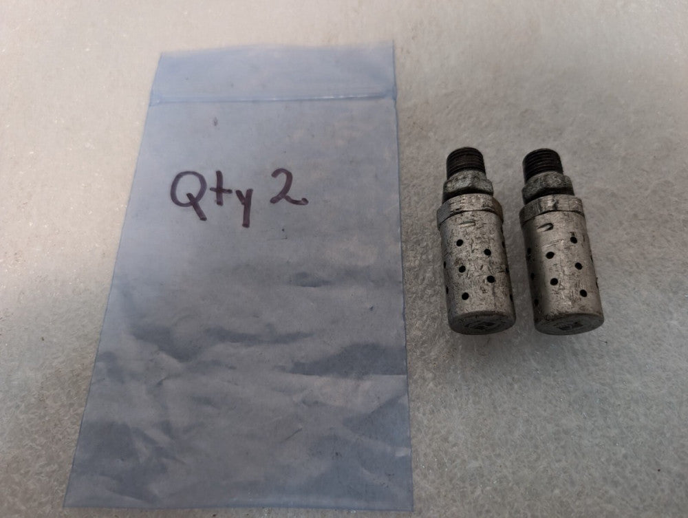 Lot of 2 Ross 5500A1003 Muffl-Air Silencer, 1/8" NPTM