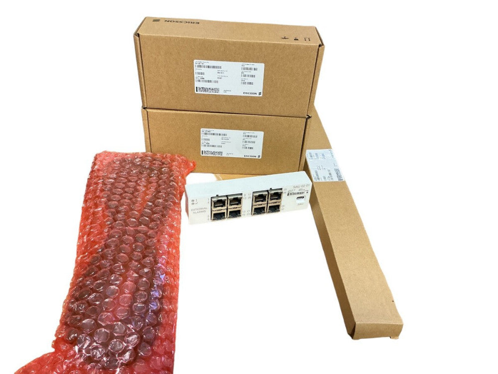 Ericsson ZHY60119/1 External Alarms Module SAU 02 01 RJ45 Ports - Telecom Equip