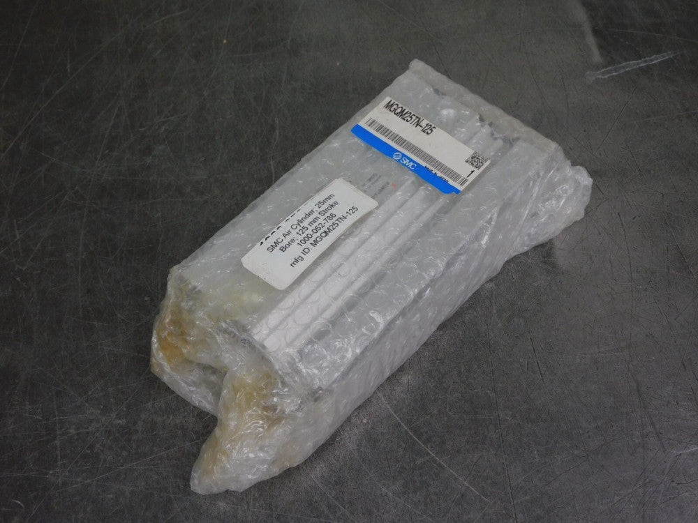 SMC - MGQM25TN-125 Pneumatic Compact Guide Slide Cylinder 145 PSI