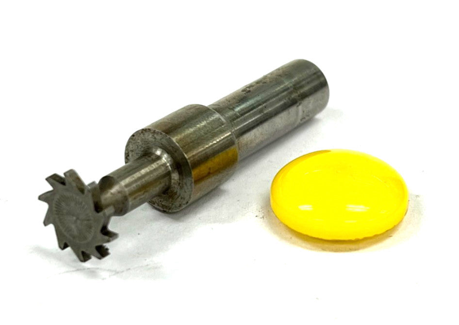 WOODRUFF KEYSEAT CUTTER CUT DIA 1/2" CUT WIDTH 1/16" SHANK DIA 3/8" OAL 2-1/8"