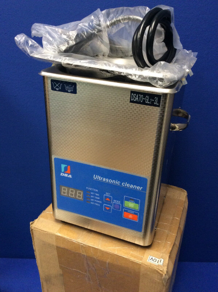DSA DSA70-GL2-3L ULTRASONIC CLEANER 3-LITER 110V/60Hz 70W 40KHZ