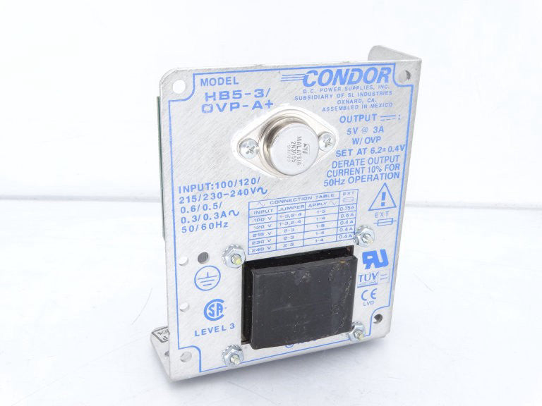 SL POWER ELECTRONICS HB5-3/OVP-A+ POWER SUPPLY