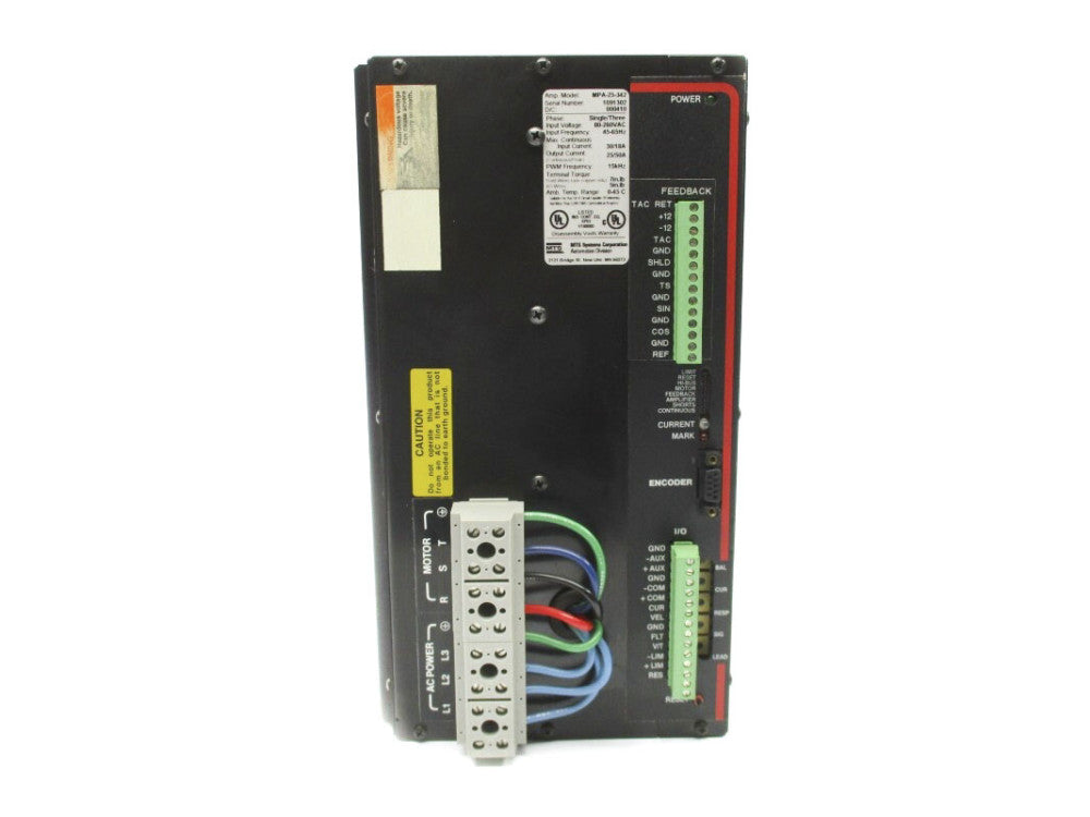 MTS MPA-25-342 80-260VAC 25/50A UNMP
