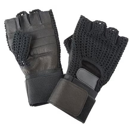 Condor 3Njt9 Anti-Vibration Gloves,S,Black,Pr
