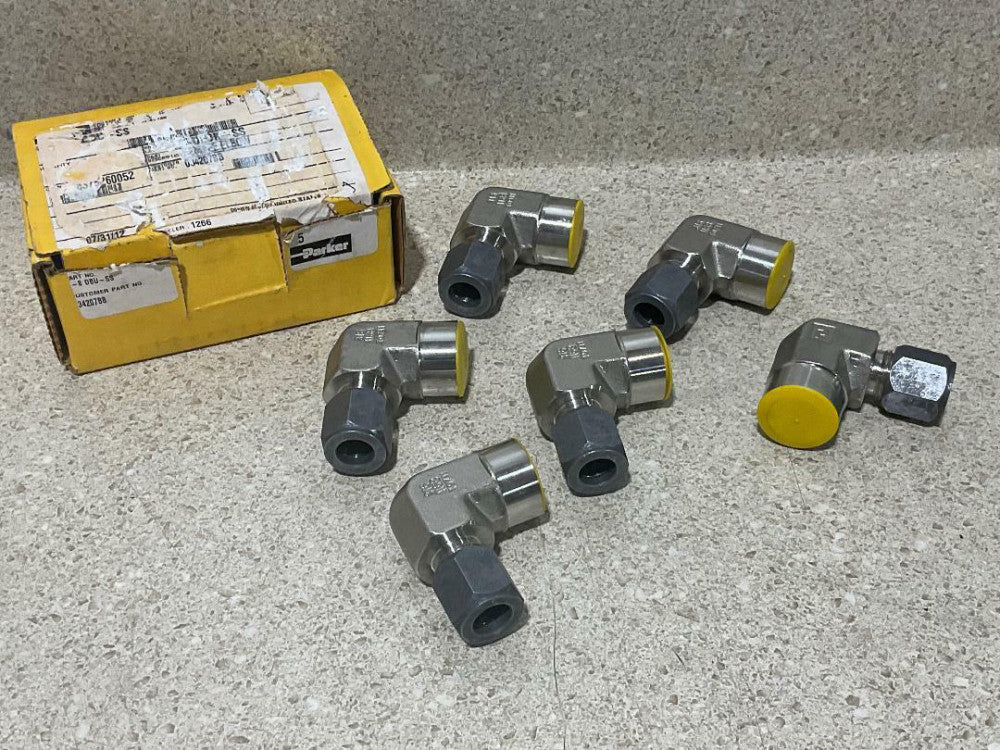PARKER 8-8-DBU-SS 1/2" FEMALE ELBOW NEW