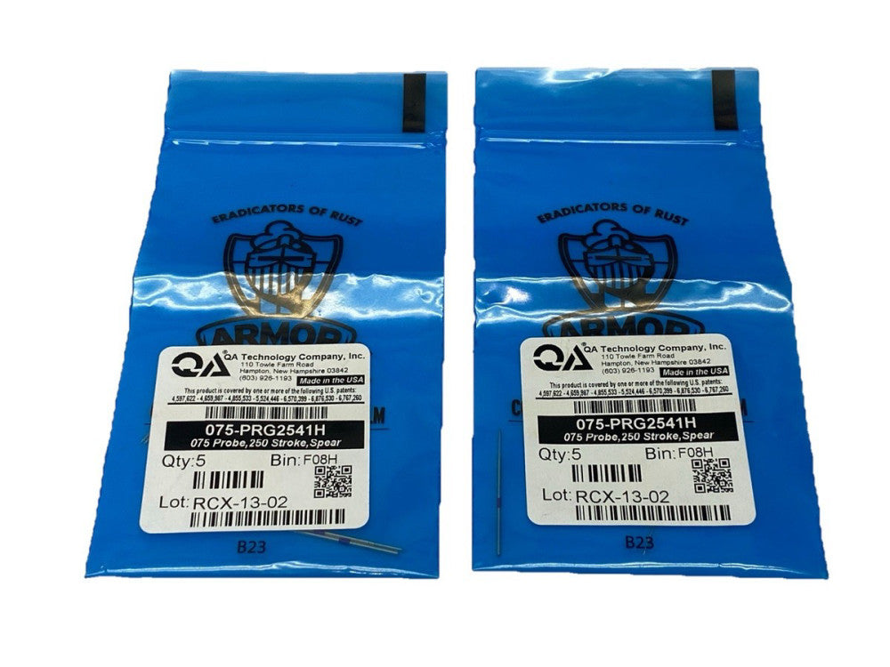 QA Technology 075-PRG2541H Test Probe 075 Probe 250 Stroke Spear LOT OF 10