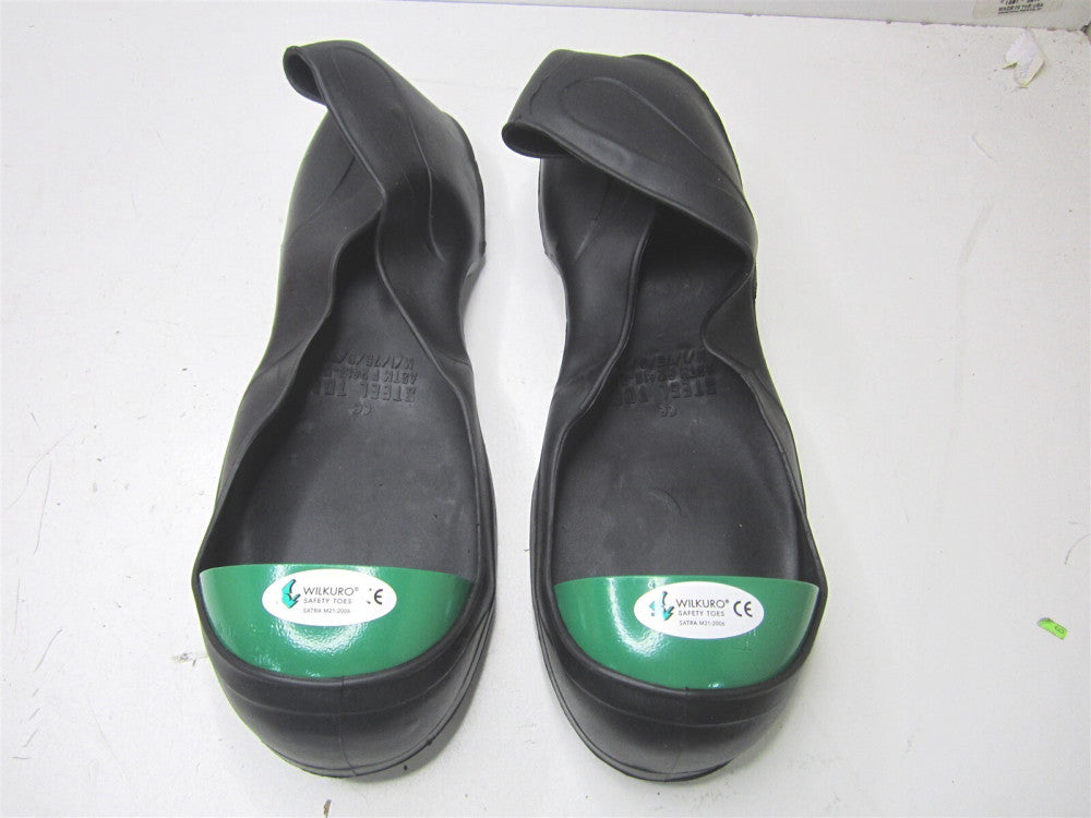 Wilkuro Safety Toes Size XXL Mens 13-14 Steel Toe Cap Black/Green Overshoes 