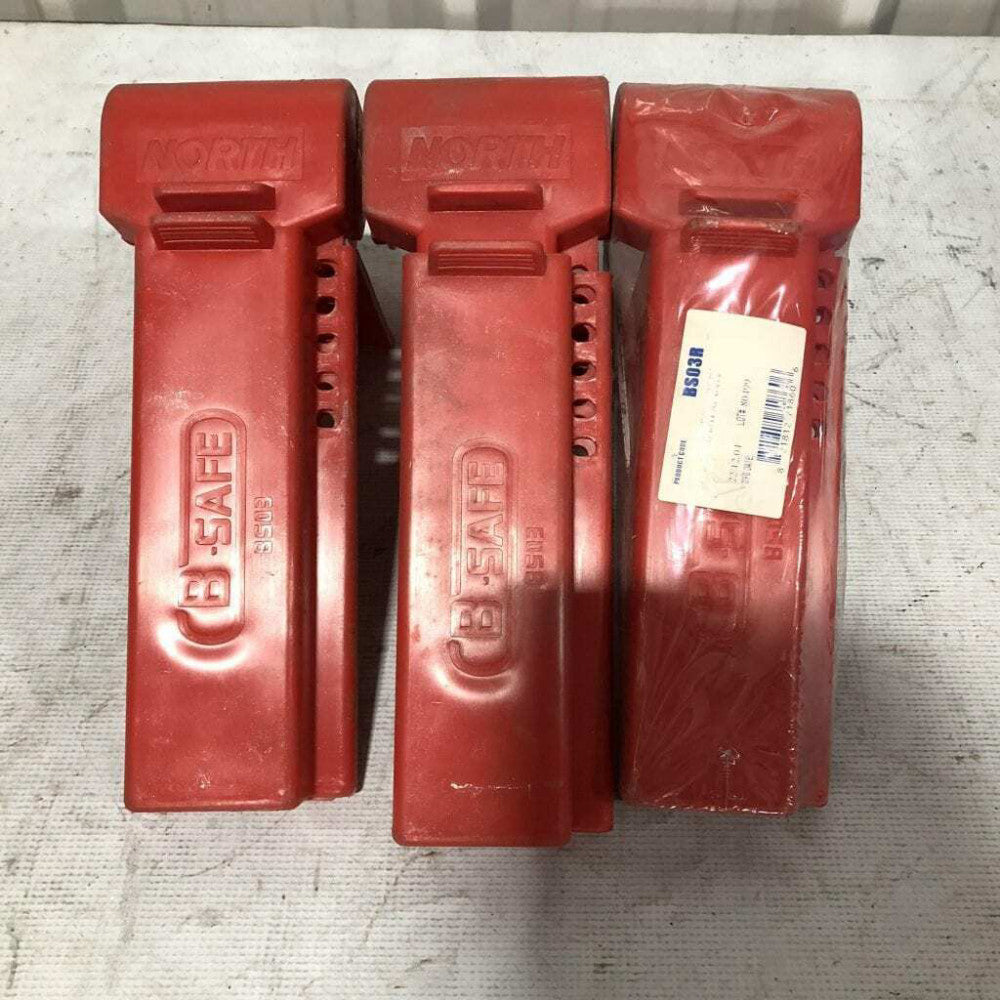 Brady North Coast BS03R 2" X 8" Ball Valve Lockout -Lot of 3