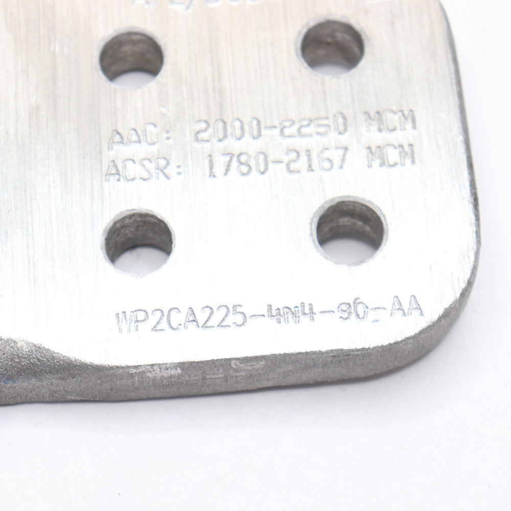 Dossert Welded Terminal Connector Aluminum 230 kV WP2CA225-4N4-90-AA